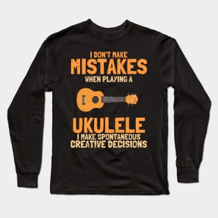 ukulele Long Sleeve T-Shirt